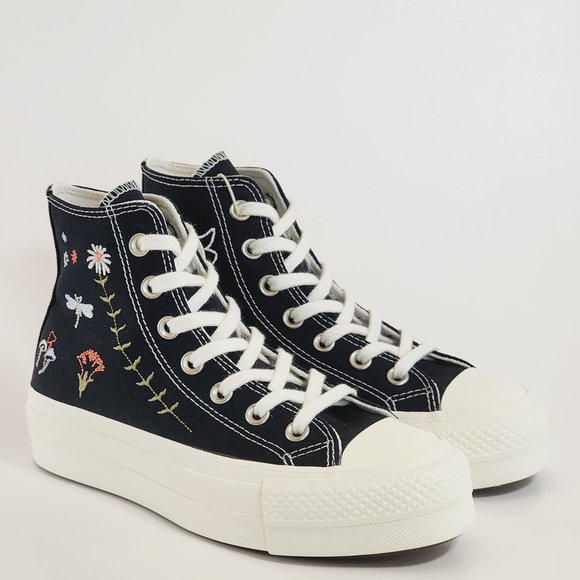 Converse Shoes - Converse CTAS Hi Lift Enchanted Garden Women's Platform Sneakers A07110C NWT